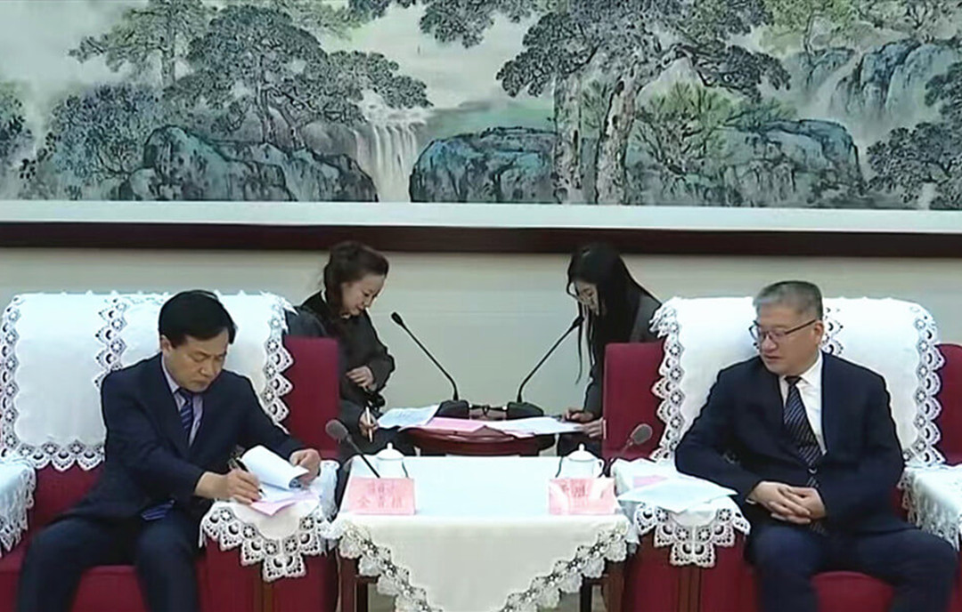 代市长于胜涛会见韩国军浦市客人